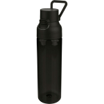 Robuste Tritan-Trinkflasche mit Klickverschluss und Tragegriff, 750 ml farbe schwarz sechste Ansicht