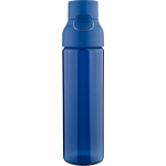 Robuste Tritan-Trinkflasche mit Klickverschluss und Tragegriff, 750 ml farbe blau erste Ansicht