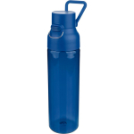 Robuste Tritan-Trinkflasche mit Klickverschluss und Tragegriff, 750 ml farbe blau dritte Ansicht