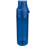 Robuste Tritan-Trinkflasche mit Klickverschluss und Tragegriff, 750 ml farbe blau fünfte Ansicht