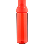Robuste Tritan-Trinkflasche mit Klickverschluss und Tragegriff, 750 ml farbe rot zweite Ansicht