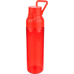 Robuste Tritan-Trinkflasche mit Klickverschluss und Tragegriff, 750 ml farbe rot dritte Ansicht