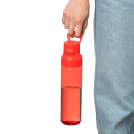 Robuste Tritan-Trinkflasche mit Klickverschluss und Tragegriff, 750 ml farbe rot fünfte Ansicht