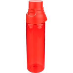 Robuste Tritan-Trinkflasche mit Klickverschluss und Tragegriff, 750 ml farbe rot sechste Ansicht