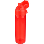 Robuste Tritan-Trinkflasche mit Klickverschluss und Tragegriff, 750 ml farbe rot siebte Ansicht