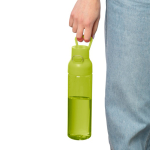 Robuste Tritan-Trinkflasche mit Klickverschluss und Tragegriff, 750 ml farbe grün dritte Ansicht