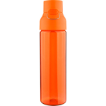 Robuste Tritan-Trinkflasche mit Klickverschluss und Tragegriff, 750 ml farbe orange zweite Ansicht