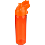 Robuste Tritan-Trinkflasche mit Klickverschluss und Tragegriff, 750 ml farbe orange dritte Ansicht