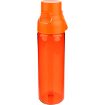 Robuste Tritan-Trinkflasche mit Klickverschluss und Tragegriff, 750 ml farbe orange fünfte Ansicht