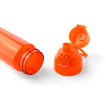 Robuste Tritan-Trinkflasche mit Klickverschluss und Tragegriff, 750 ml farbe orange sechste Ansicht