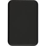 Magnetische Powerbank aus recyceltem Kunststoff mit USB-C und 15-W-Induktionsladung, 10.000 mAh farbe schwarz sechste Ansicht