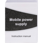 Magnetische Powerbank aus recyceltem Kunststoff mit USB-C und 15-W-Induktionsladung, 10.000 mAh farbe weiß achte Ansicht
