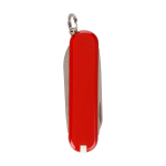 Victorinox Taschenmesser aus Edelstahl im Schlüsselanhängerformat mit 6 Funktionen farbe rot vierte Ansicht