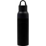 Tropffreie BrandCharger-Thermoflasche aus recyceltem Edelstahl mit Filter, 520 ml farbe schwarz erste Ansicht