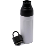 Tropffreie BrandCharger-Thermoflasche aus recyceltem Edelstahl mit Filter, 520 ml farbe weiß erste Ansicht