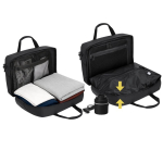 Handgepäcktasche aus Kunstleder mit Vakuumkompression, 20 l
