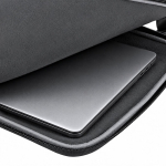 Gepolsterte Laptoptasche aus Polyester mit Diebstahlschutzfach, 15 Zoll