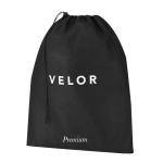 Rolltop-Reisetasche aus Kunstleder mit Trolleyband und Schultergurt