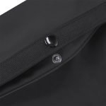 Rolltop-Reisetasche aus Kunstleder mit Trolleyband und Schultergurt