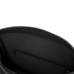 Rolltop-Reisetasche aus Kunstleder mit Trolleyband und Schultergurt