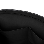Rolltop-Reisetasche aus Kunstleder mit Trolleyband und Schultergurt