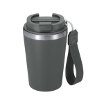 Thermobecher aus recyceltem Material mit Henkel, 350 ml erste Ansicht