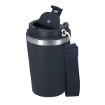 Thermobecher aus recyceltem Material mit Henkel, 350 ml