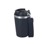 Thermobecher aus recyceltem Material mit Henkel, 350 ml