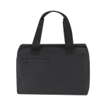Kühltasche aus Kunstleder mit Vordertasche und Reißverschluss, 12 l farbe schwarz erste Ansicht