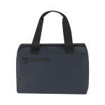 Kühltasche aus Kunstleder mit Vordertasche und Reißverschluss, 12 l farbe marineblau erste Ansicht