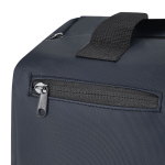 Kühltasche aus Kunstleder mit Vordertasche und Reißverschluss, 12 l