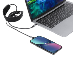 USB-C-Ladekabel mit Nackenmassagegerät und Handyhalterung, 100 W