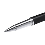 Set aus Kugelschreiber und Edelstahl-Tintenroller mit Etui, blau