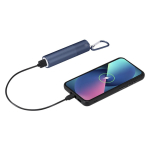 Powerbank aus recyceltem Aluminium mit herausnehmbarem Akku, 2200 mAh