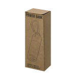 Powerbank aus recyceltem Aluminium mit herausnehmbarem Akku, 2200 mAh