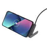 USB-C-Ladekabel aus recyceltem Kunststoff mit Handyhalterung, 60 W