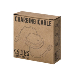 Ausziehbares USB-C-Ladekabel aus recycelten Materialien, 60 W