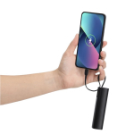 Powerbank aus recyceltem Aluminium inklusive USB-C-Kabel, 5000 mAh