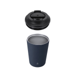Thermobecher aus recyceltem Edelstahl, auslaufsicher, 350 ml