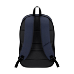 Erweiterbarer Laptop-Rucksack aus Polyester und Kunstleder, 15 Zoll