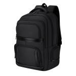 Gepolsterter Laptop-Rucksack aus Polyester und Kunstleder, 15 Zoll