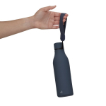 Gummierte Thermoflasche aus recyceltem Edelstahl, 480 ml