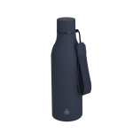 Gummierte Thermoflasche aus recyceltem Edelstahl, 480 ml