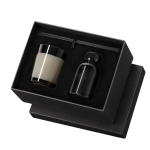 Aromaset aus Glas mit Diffusor und Duftkerze, 120 ml
