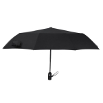 Automatischer Faltregenschirm aus Pongee-Polyester, windfest, Ø 96 cm farbe schwarz erste Ansicht