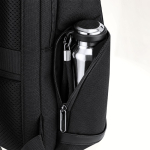 Gepolsterter Laptop-Rucksack aus Polyester mit mehreren Fächern, 15 Zoll