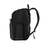 Gepolsterter Laptop-Rucksack aus Polyester mit mehreren Fächern, 15 Zoll