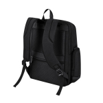 Gepolsterter Laptop-Rucksack aus Polyester mit mehreren Fächern, 15 Zoll