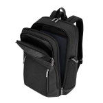 Gepolsterter Laptop-Rucksack aus Polyester mit mehreren Fächern, 15 Zoll