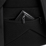 Laptop-Rucksack aus Polyester mit Diebstahlschutztasche, 15 Zoll